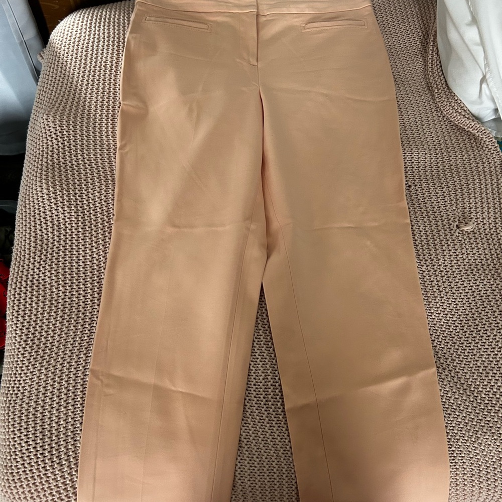 Talbots Tan Trousers with Tailored Straight Leg